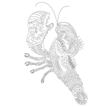 Mystical Ocean Adult Coloring Book